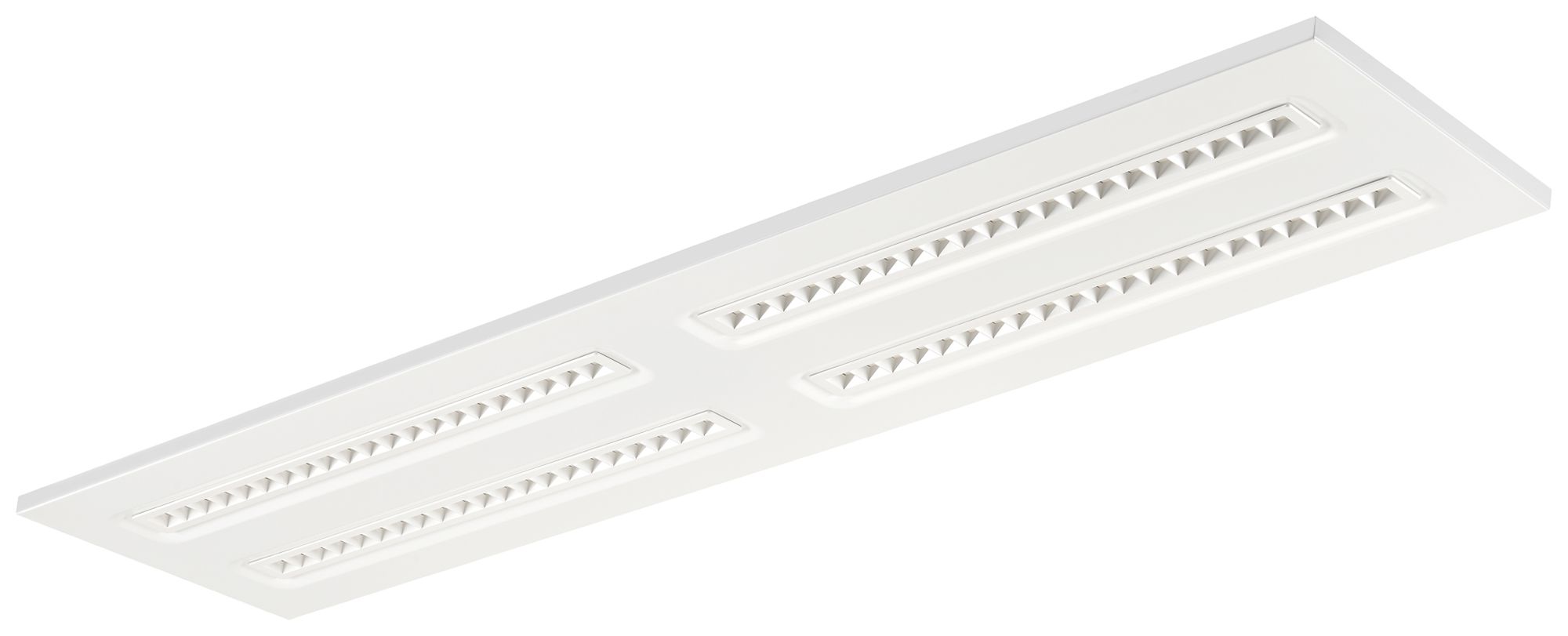EB-LED-Deckenleuchte Sylvania OptiClip 1200 34W 4250lm 3000K IP40 DALI weiss