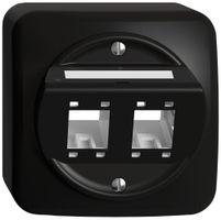 AP-Montageset STANDARDdue SNAPFIX® für freenet Kat.5e/6 Adapter schräg 2× sz