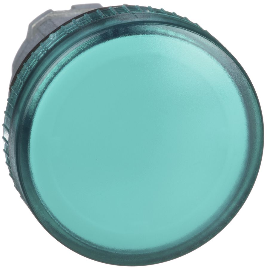 Kopf Schneider Electric zu Signallampe grün