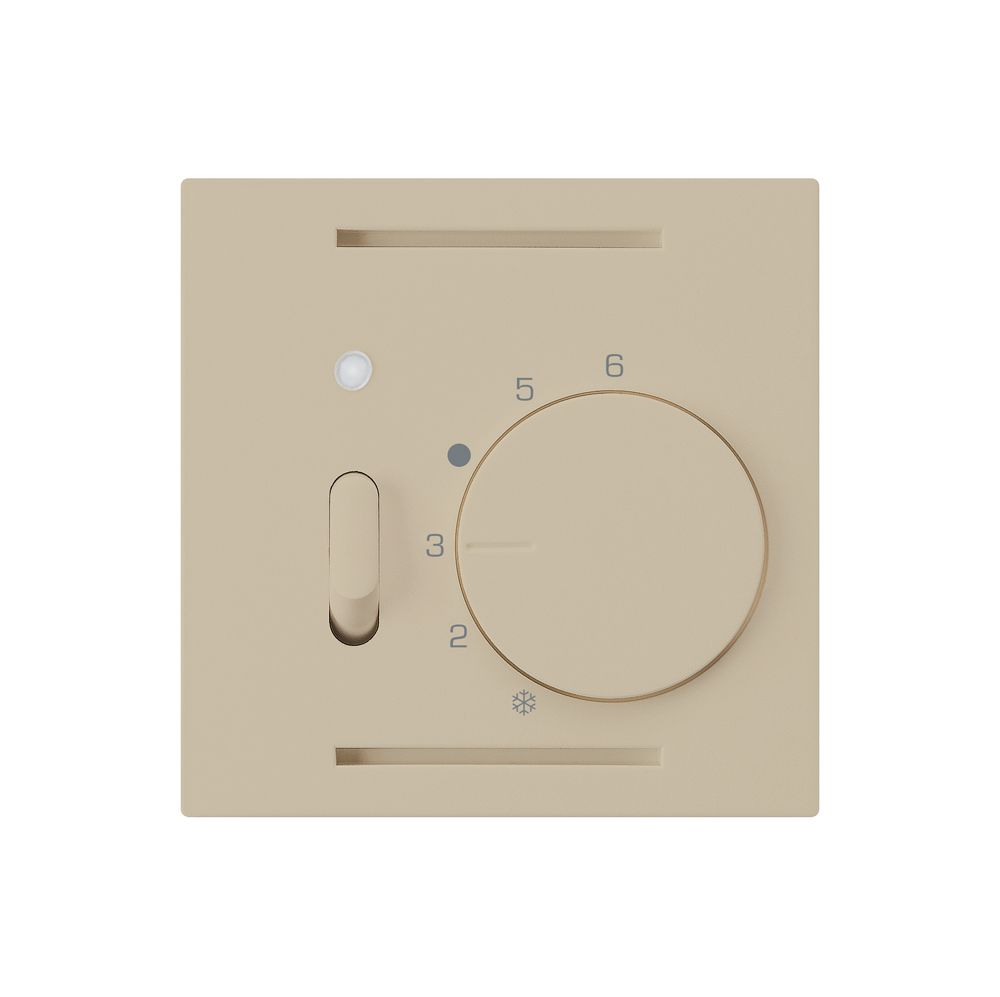 Termostato ambiente INC kallysto beige con interruttore