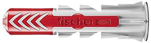 Universaldübel Fischer DUOPOWER 6×30mm Nylon grau/rot