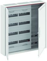 AP-Kleinverteiler ABB CA 35VML, 3-Feld 5-reihig 120TE + Media, Tür belüftet