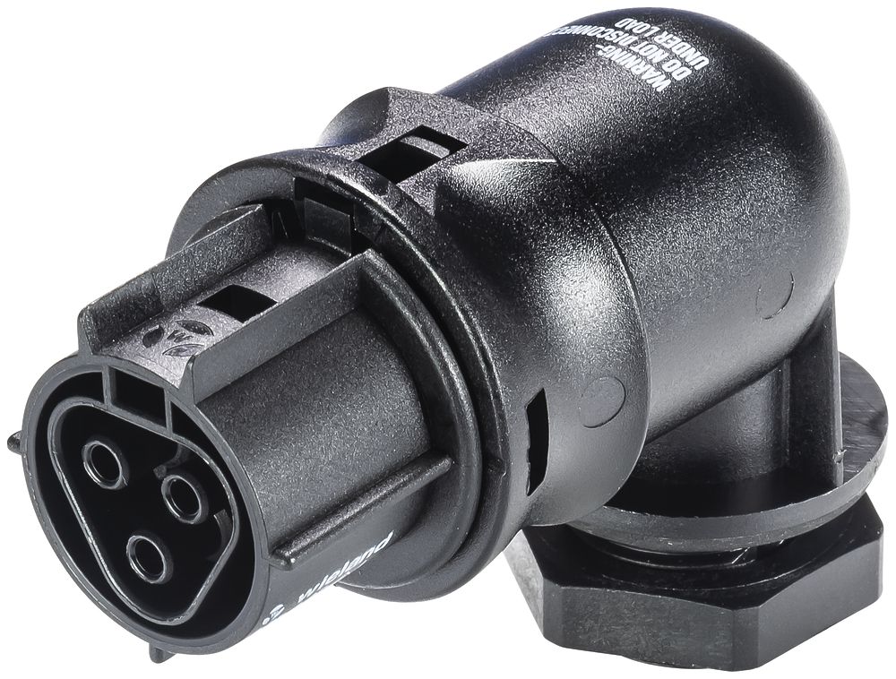 Buchsenteil Wieland 0.75…4mm² 3L schwarz