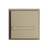 KNX-Taster RGB EDUE, 250mW, o.LED, m.Papiereinlage, 1×Taste, 1×Tastenb., sa