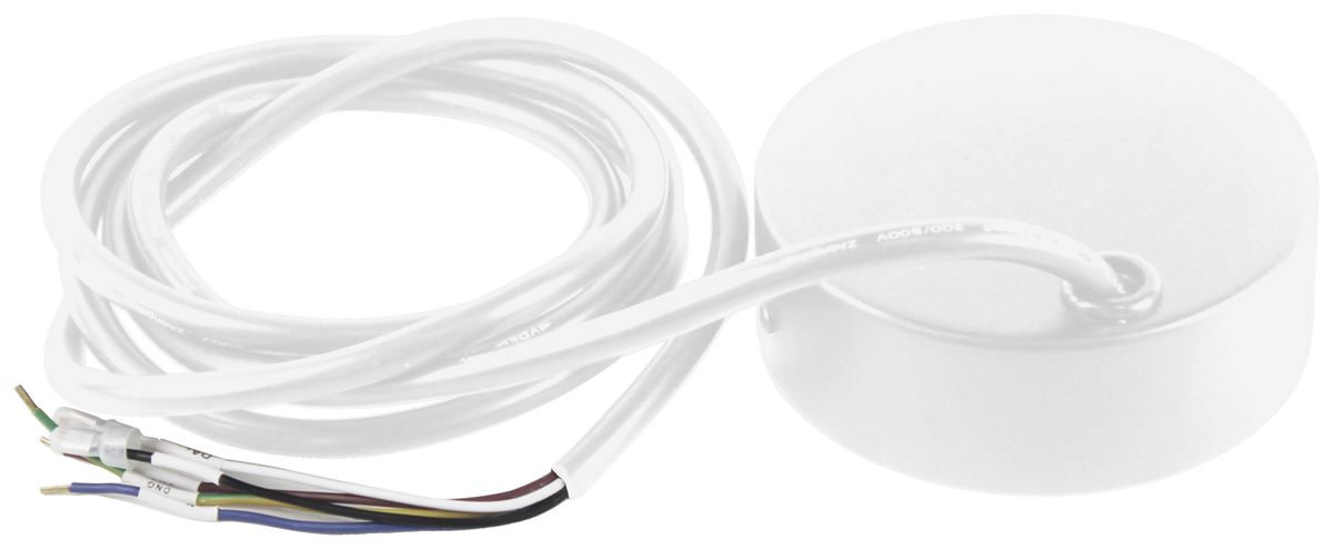 Rosace de plafond AP Sylvania Otao Linear 2m câble 5 pôles blanc