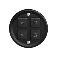 Montageset STANDARDdue Wiser SNAPFIX® f.Storenschalter 1K Szene 4 Tasten sz