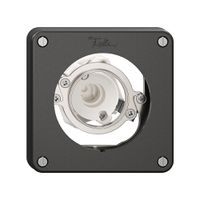 Signallampe NEVO N.CO ohne Kalotte, ohne Glüh- oder Glimmlampe, schwarz