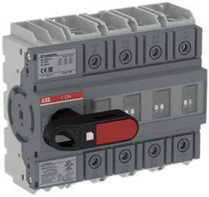 Sectionneur de charge AMD ABB OT160G04KL, 4P 160A/690V, O-I, verrouillable