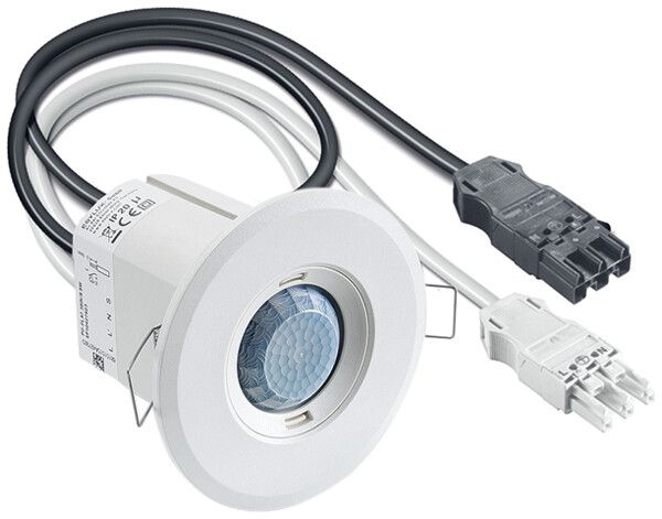 UP-Präsenzmelder ESYLUX PD-FLAT 360i/8 RW, mit WINSTA Code A, weiss