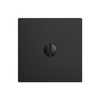 Blindabdeckung EDIZIOdue schwarz 60×60mm