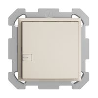 UP-Taster KNX 1-fach EDIZIOdue crema RGB mit LED