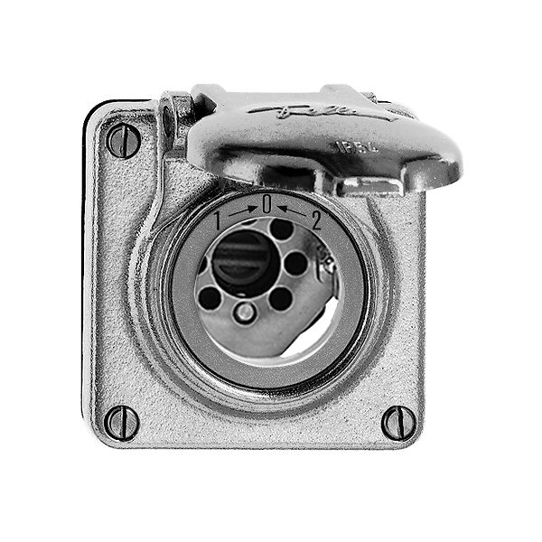 Contact pivot. INC mou.1->0<-2 Al, pour serr. de sûr, sans cyl.