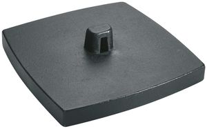 Standfuss zu DA200 1×, graphitschwarz, Tehalit mit Flextechnik
