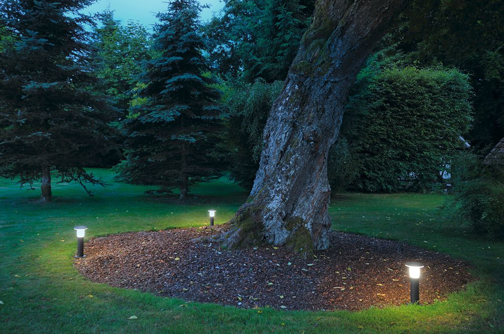 Lampadaire SLV ALPA MUSHROOM 40, E27 24W IP55 gris