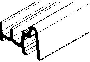 Solrif Randanschlussprofil rechts (Aleo S83)