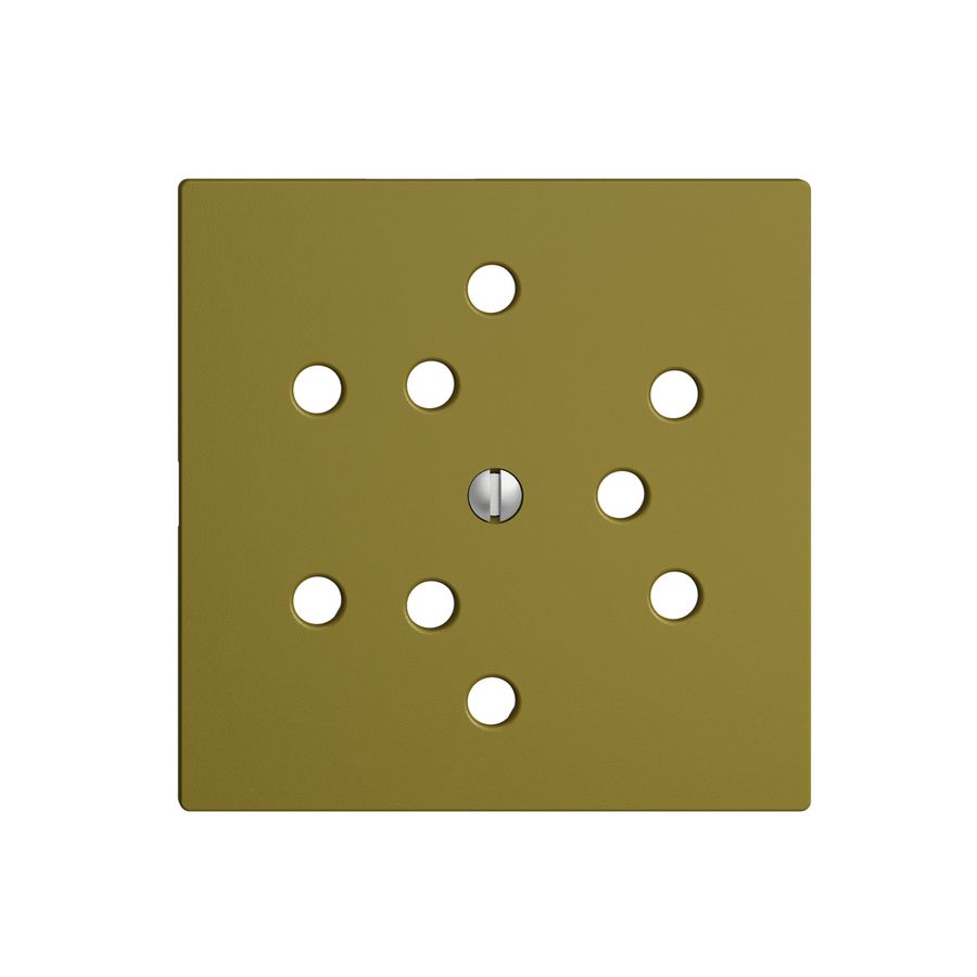 Placca frontale 3×T12 EDIZIOdue olive