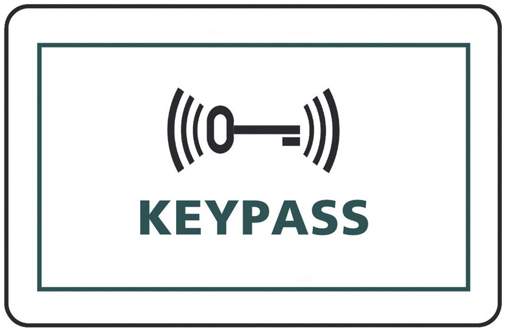 Transponder-Card Hager weiss, 10 Stück