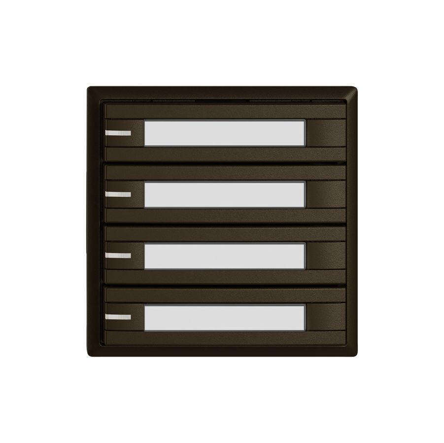 Universaltaster EDIZIO.liv UNI SNAPFIX® m.LED RGB 8× 1-Tbed.Pap.br