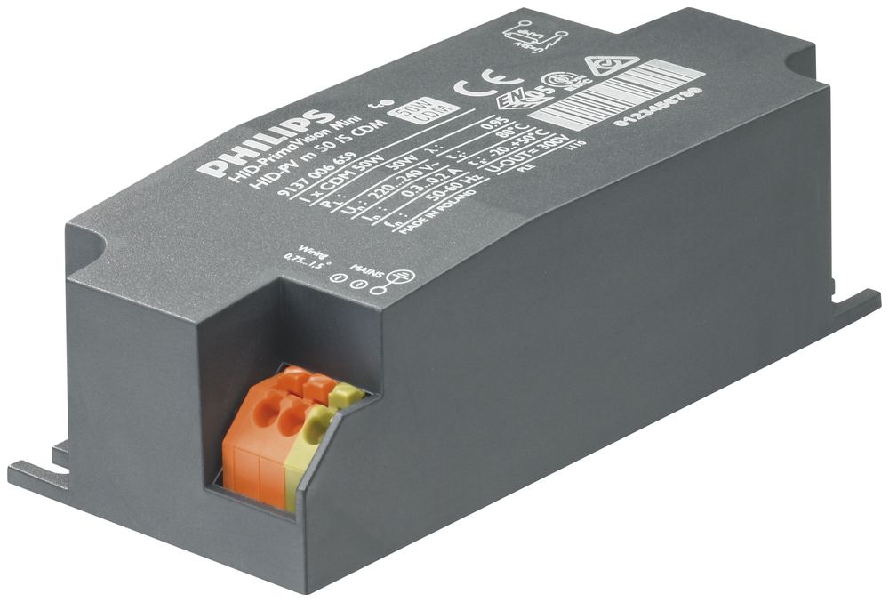 Ballast HID-PV m 35/S CDM HPF 220…230V 50/60Hz