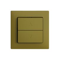 Frontset EDIZIOdue F olive für Storentaster/-schalter