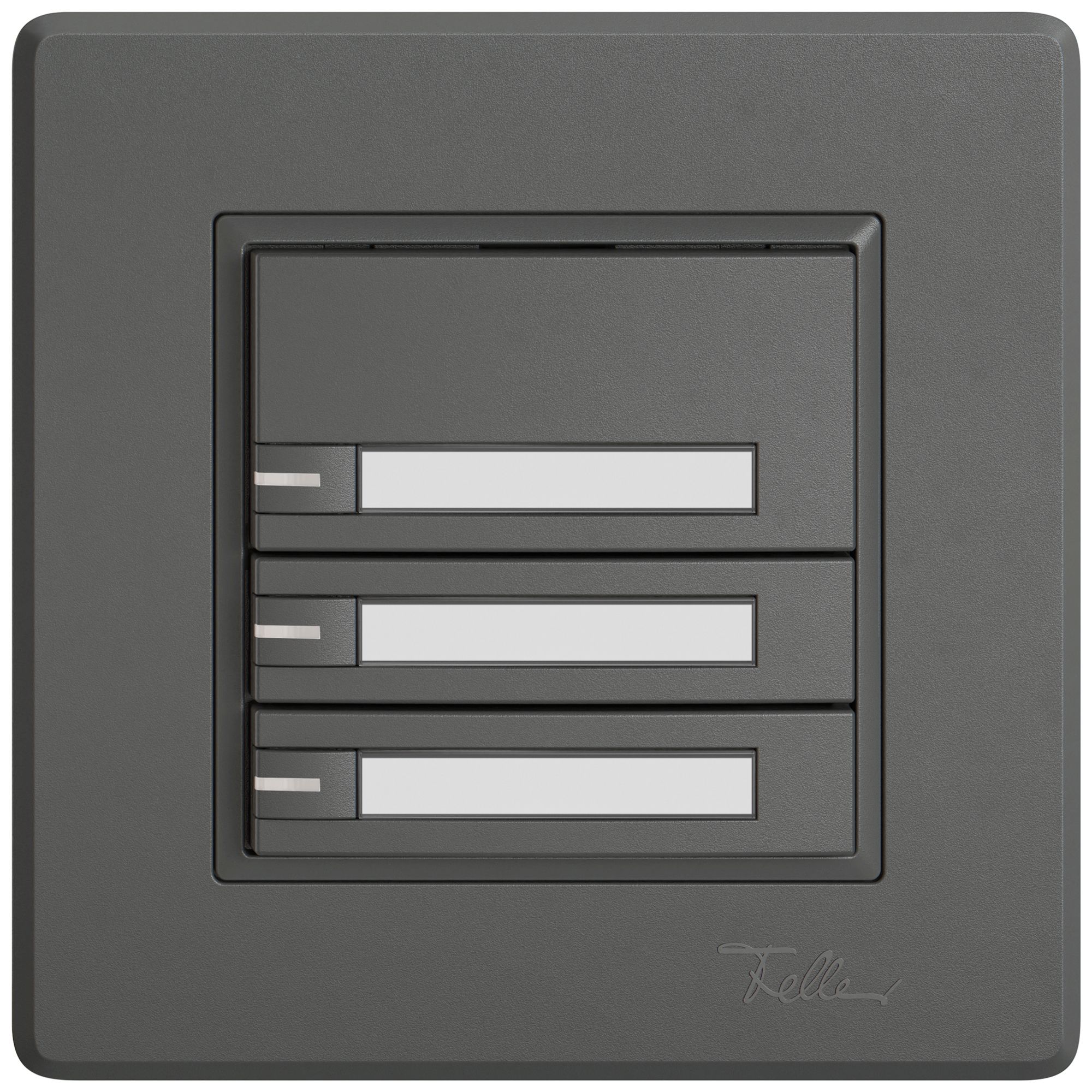 UP-Universaltaster EDIZIO.liv UNI SNAPFIX® m.LED RGB 3× 1-Tbed.Pap.dgu