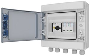 Generatoranschlusskasten Eaton IKA-SOL20 900V 19.5A 1×Eing.Verschraubung Typ 2