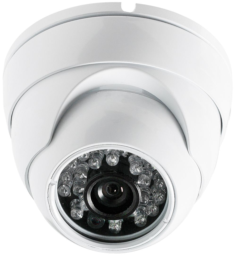 Caméra extérieure dôme Legrand 3.6mm Night&Day 800 TVL