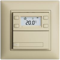 Pulsante RTH INC KNX 1×EDIZIOdue FMI vanille, con carta+LED RGB