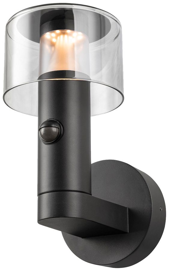 Applique LED SLV TAHA SEN 10W 450lm 2200K IP54 indirect Ø150mm noir