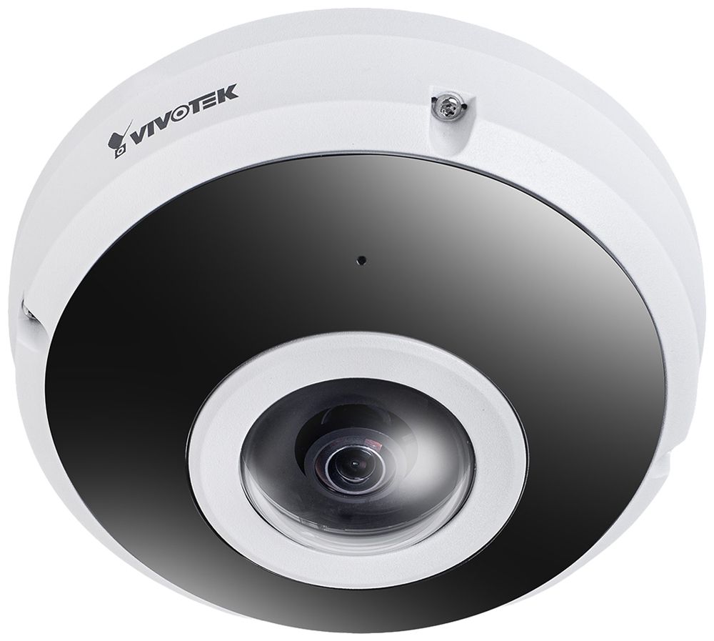 Caméra dôme VIVOTEK FE9380-HV 5MP PoE 180° IR+LED IP66