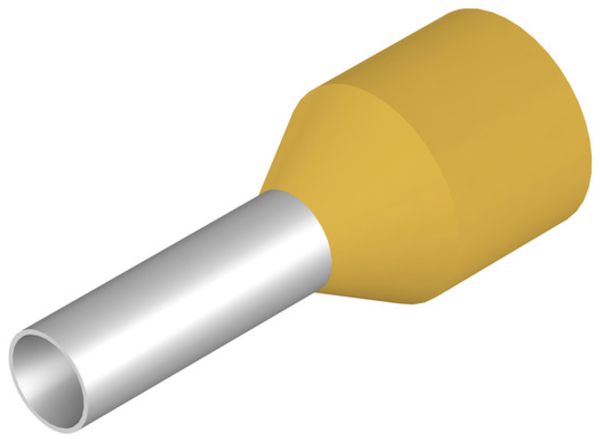 Embout de câble Weidmüller H isolé 6mm² 12mm jaune sac multiple