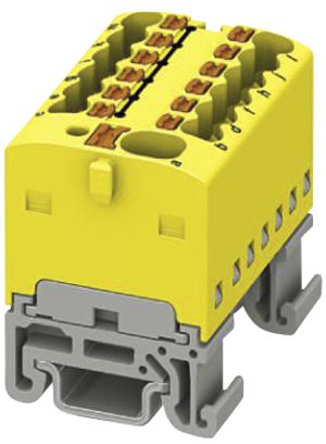 Bloc de distribution PX PTFIX 4/12X1.5-NS15A YE