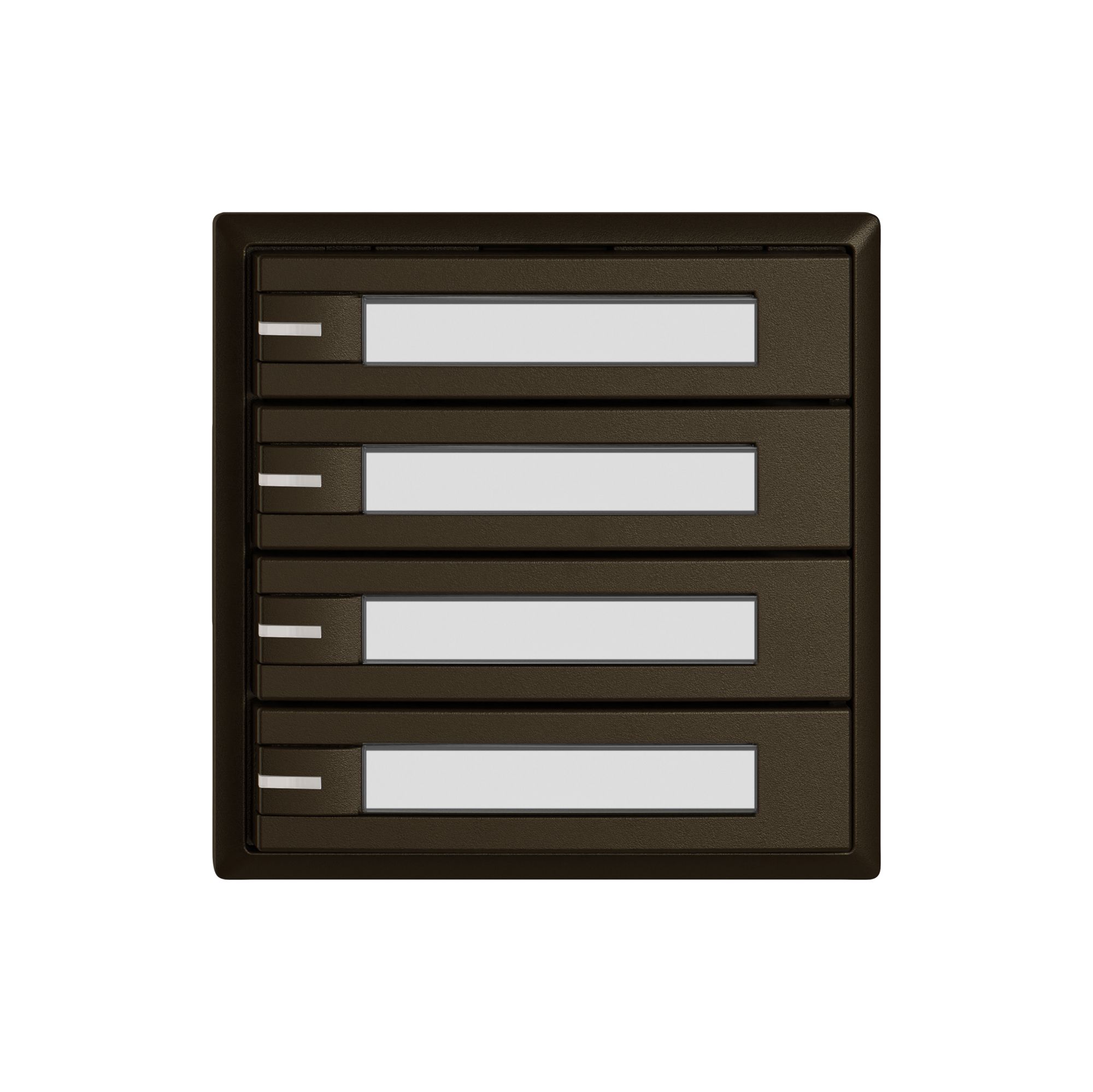 Universaltaster EDIZIO.liv UNI SNAPFIX® 12…48V m.LED blau 4× 1-Tbed.Pap.br