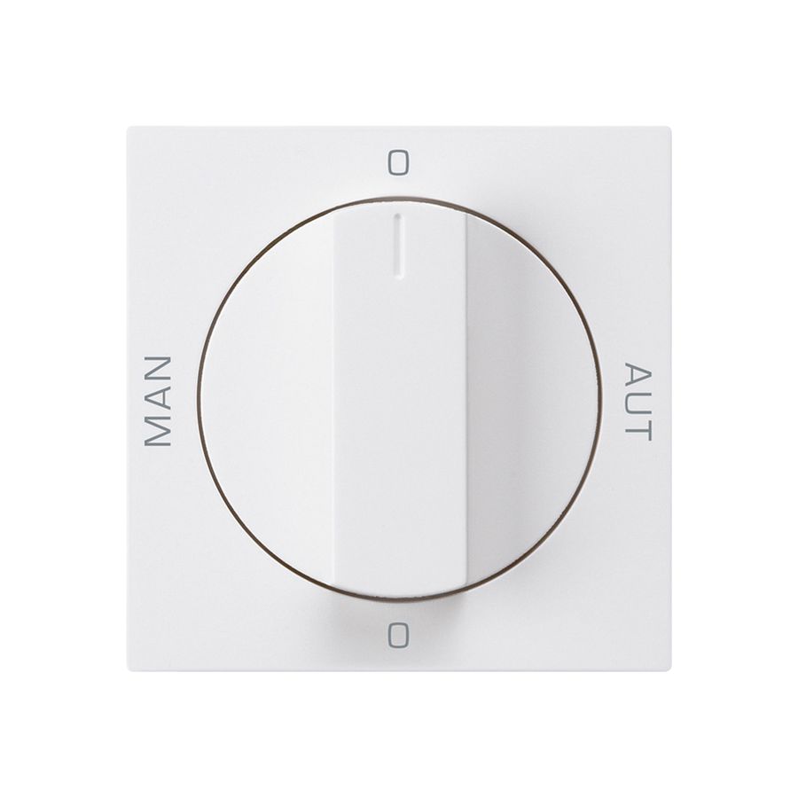 Intérieur pour interrupteur rotatif 0-Man-0-Aut. kallysto 2/1L blanc a.manette