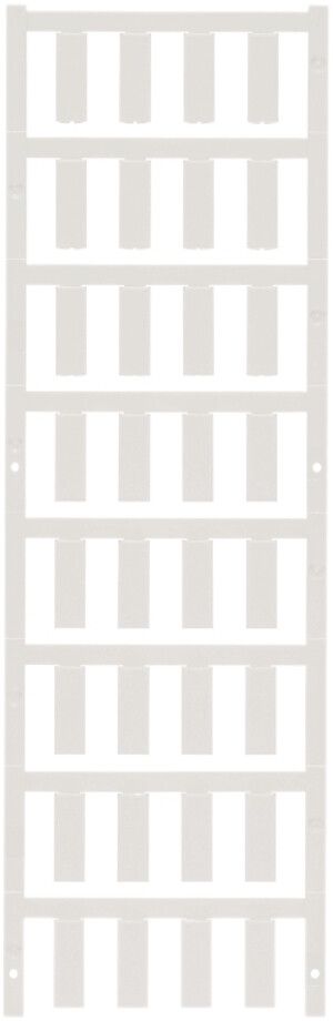 Marqueur de conducteur Weidmüller MultiCard SF p.Ø4.1…4.9mm 21×7.4mm PA66 blanc