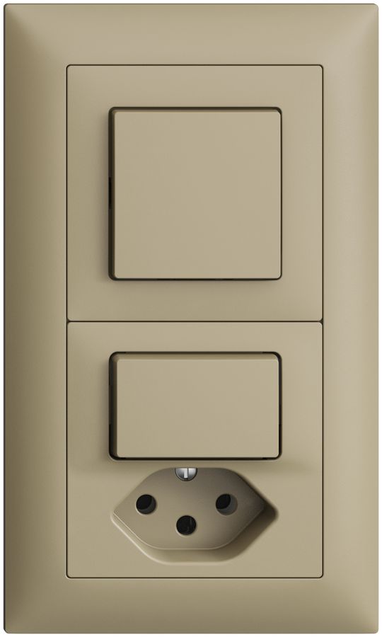 Combinaison ENC EDIZIOdue 3/1P+3/T13 sand