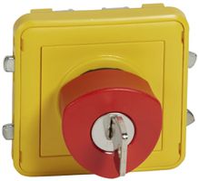 Bouton arrêt d'urgence PLEXO F+O gris