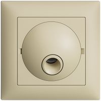 UP-Anschlussdose EDIZIOdue vanille, ohne Klemmeneinsatz