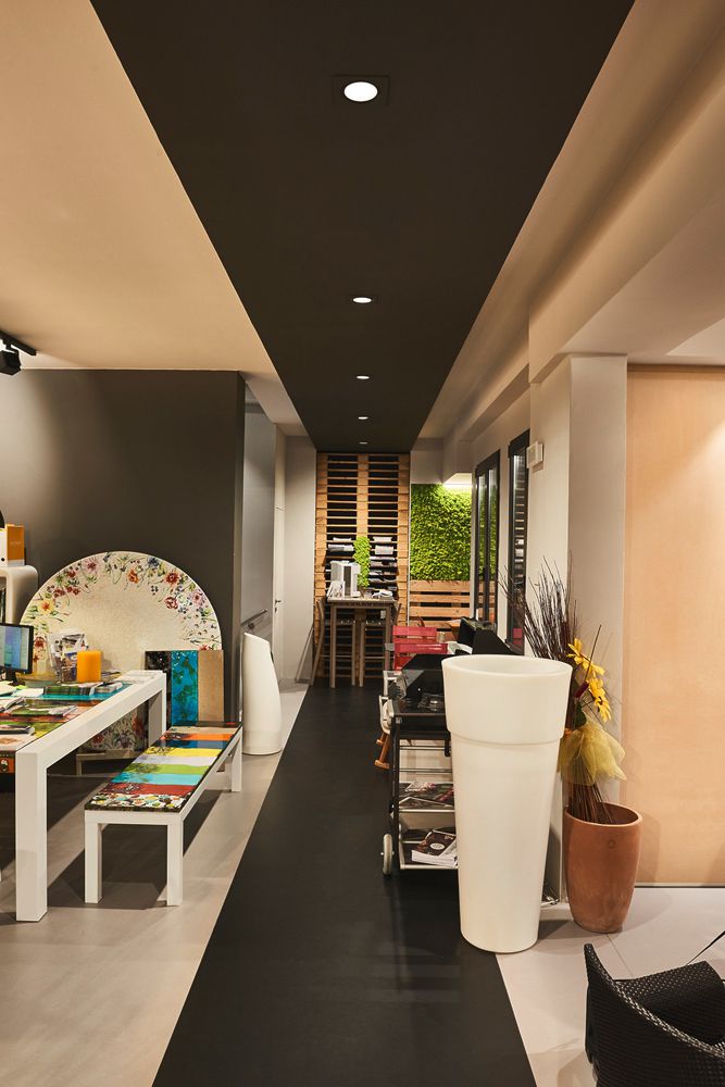 Einbaurahmen SLV NEW TRIA 95 Aluminium 110×110×26mm schwarz