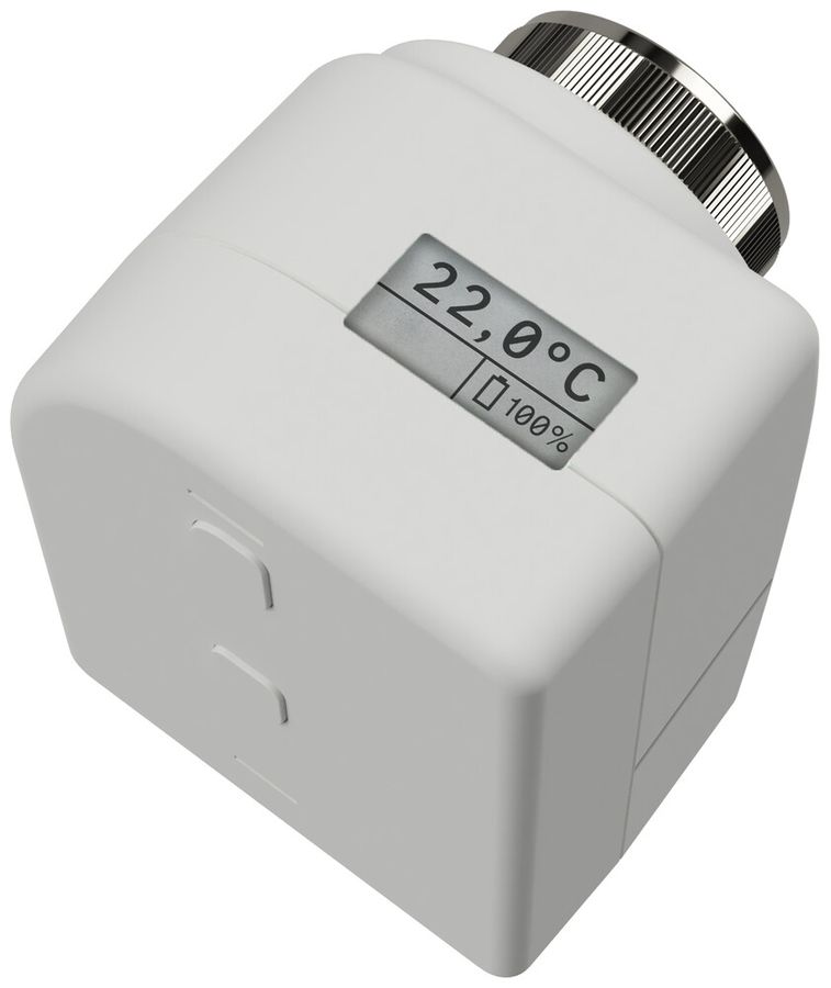 Stellantrieb KNX RF+ MDT RF-HVA1DAA.01S 1×Ausg Display 2×AA-Batt.