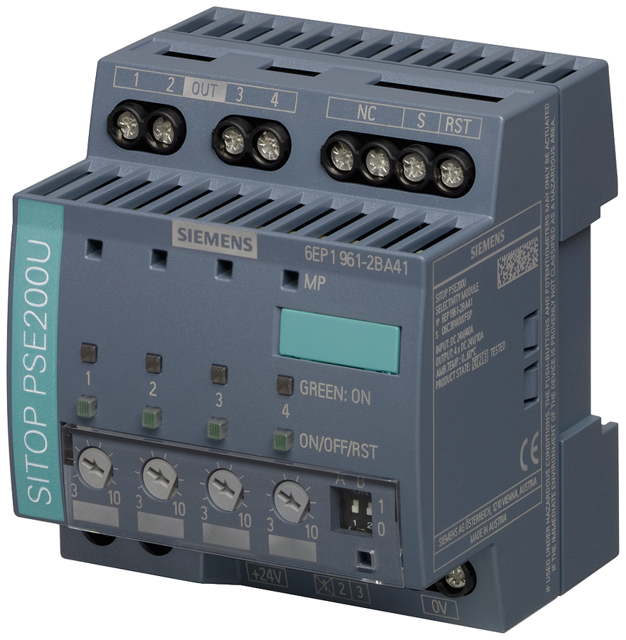 Diagnose Modul Sitop Select 24VDC selektiv 3-10A