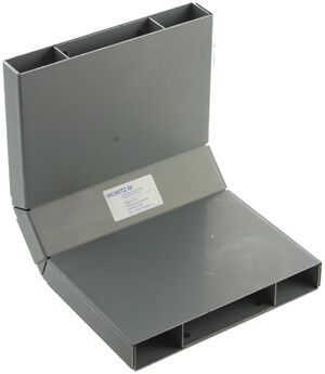 Bogen 90° zu U-Kanal 40×300mm verzinkt