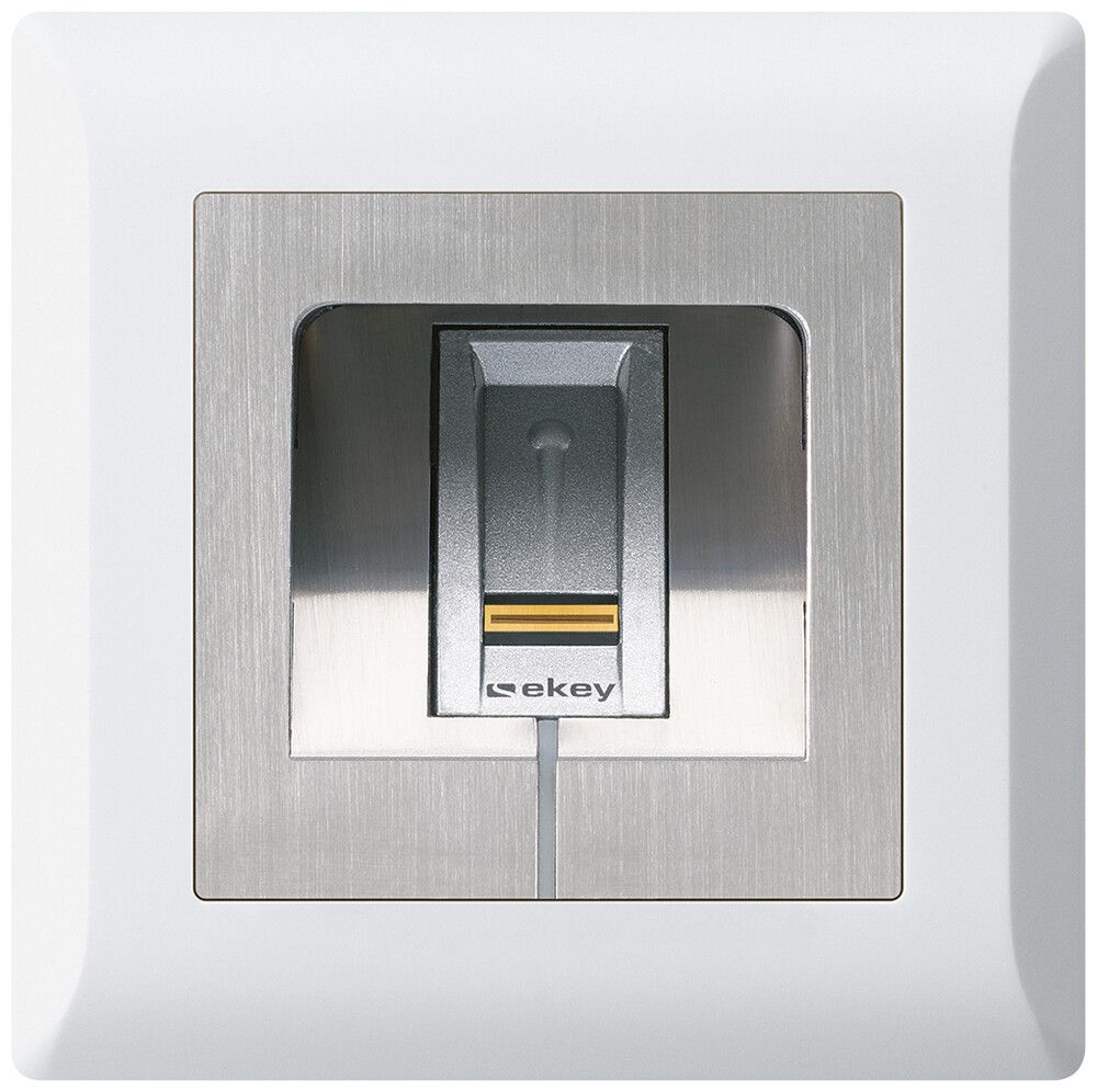 UP-Fingerscanner Hager ekey net S RFID kallysto.line C ultraweiss