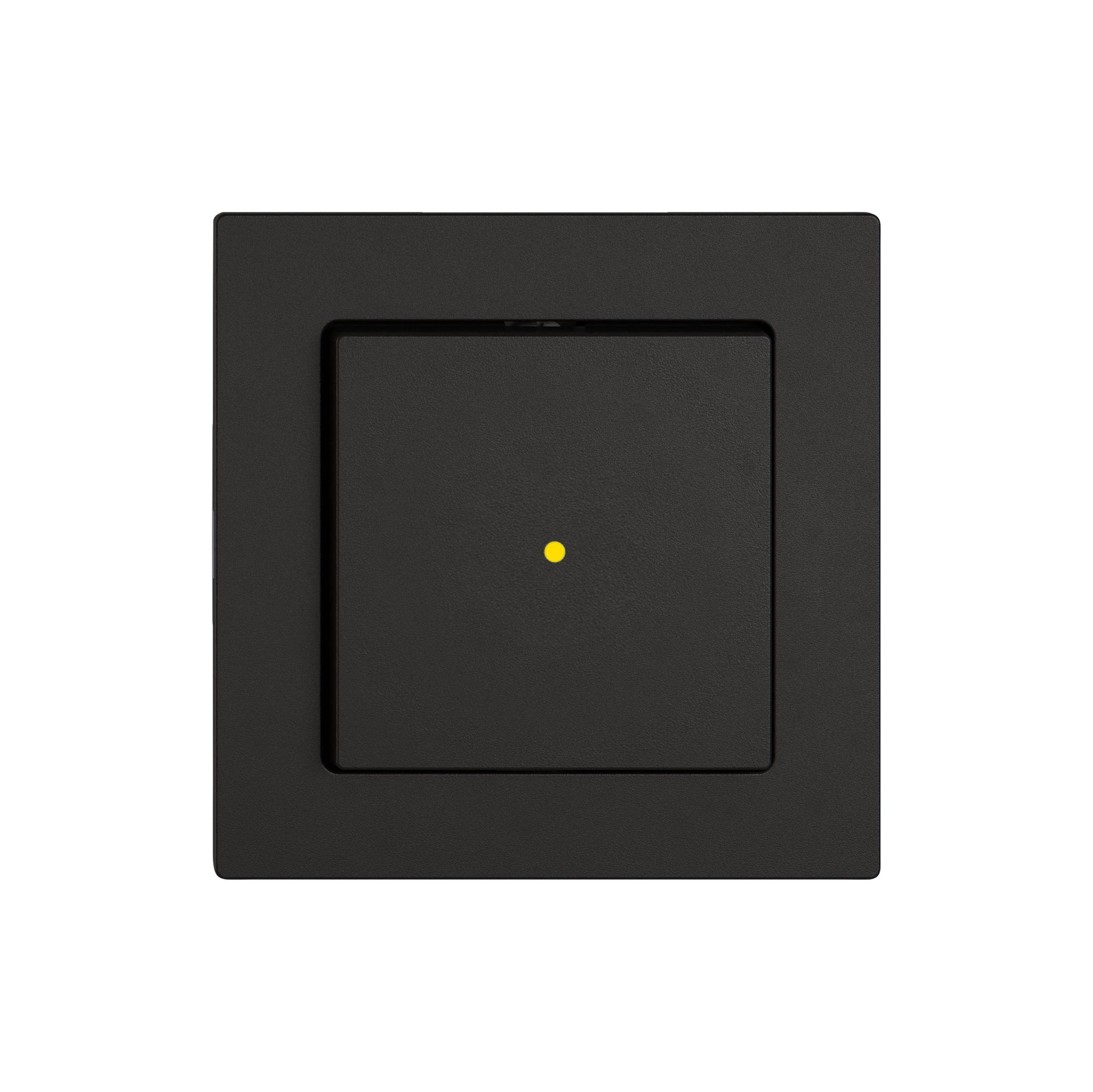 Leuchtdruckschalter EDIZIO.liv SNAPFIX® 3/2L Frontlinse KS gelb sz