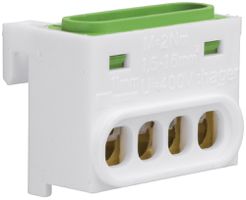 Erdungsklemme Hager gamma 4-fach grün