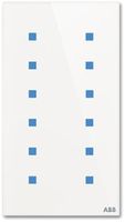 Bedienelement ABB-Tacteo TB/U12.7.1, 12-fach vertikal