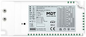 LED-Betriebsgerät KNX MDT AKD-0230CC.02 2-Kan 30W 220…240V