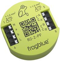 EB-RF-Schaltrelais frogblue frogRelay2-2-PF, 2-Kanal 230V max. 6A, 2 Eingänge