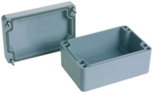 Scatola AP PEs 110×75×55mm grigio chiaro IP65 Lithos