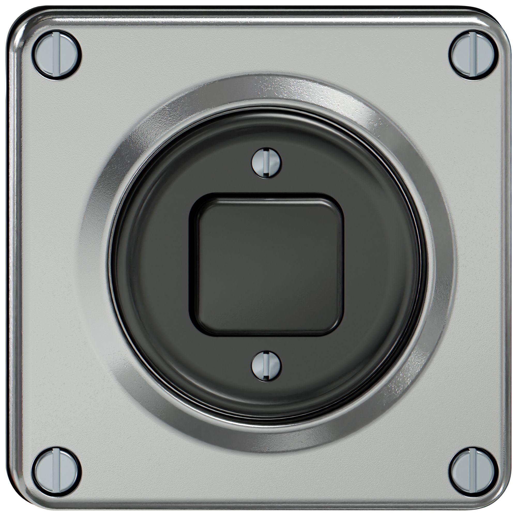 Drucktaster ELEMENT 2P 2NC 2NO 16A 250V aluminium